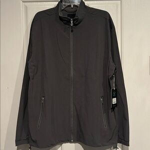 Linksoul Heather Charcoal Boardwalker Full Zip-Up Jacket